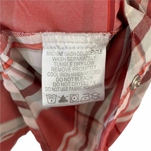 Simms Fishing Womens Size Small Big Sky Long Sleeve Plaid Pearl Snap-Front Shirt - Picture 7 of 9